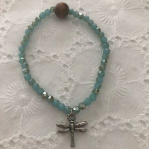 Stretch bracelet dragonfly